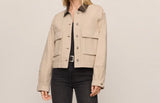 Z Supply Rey Cropped Chore Denim Jacket