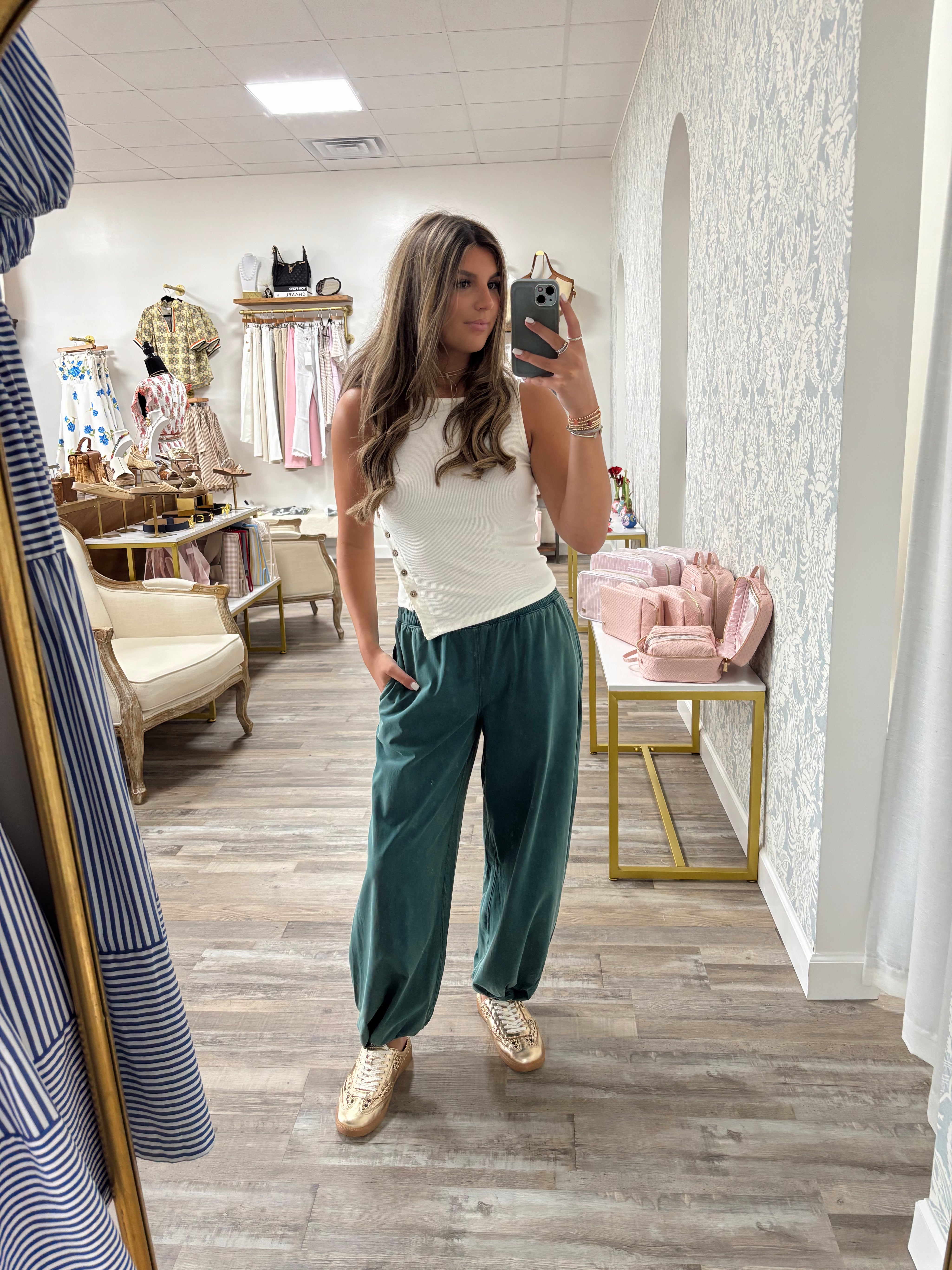 Colored Pocket Jogger pants