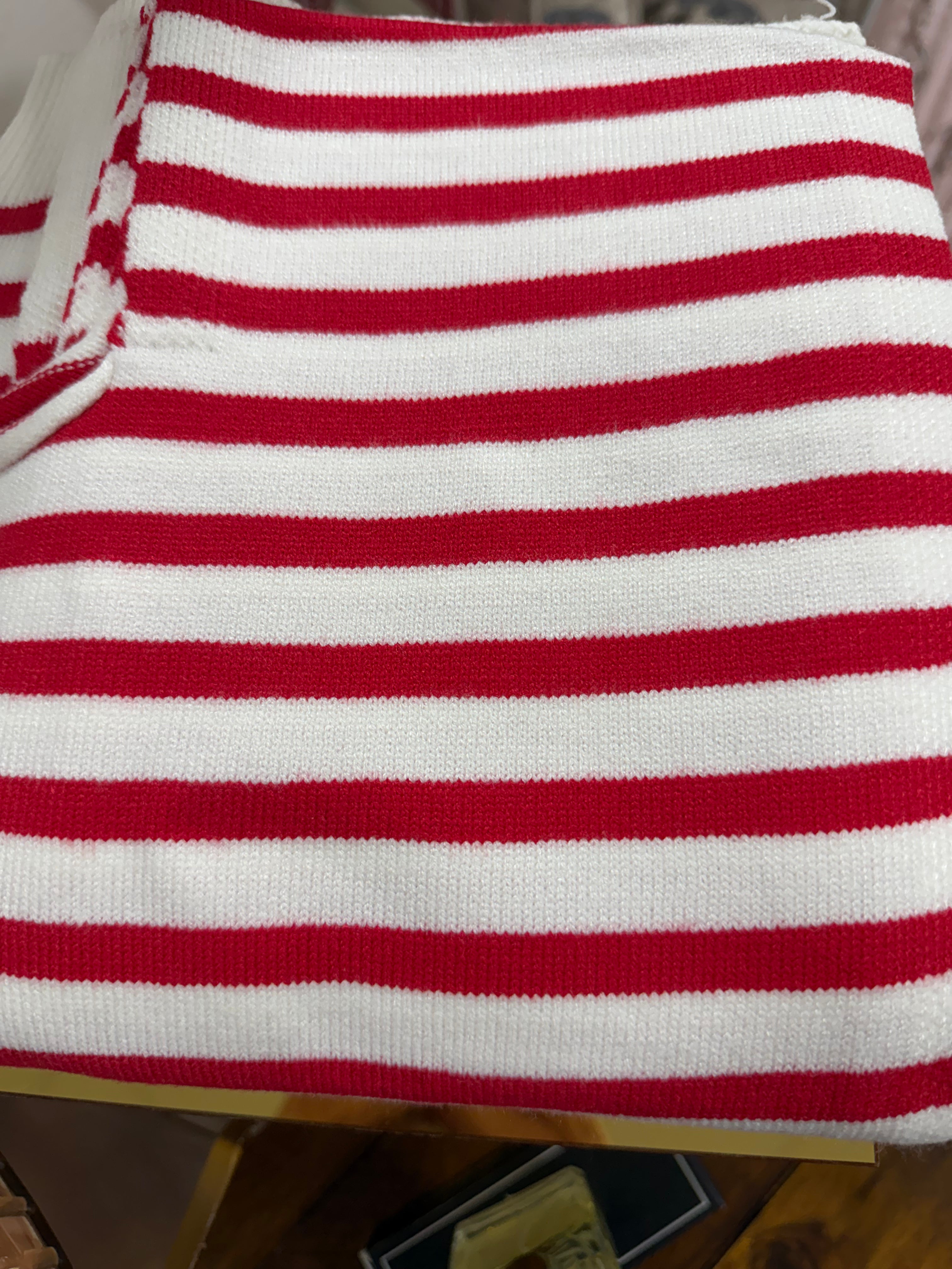 Preppy mock sweater wrap