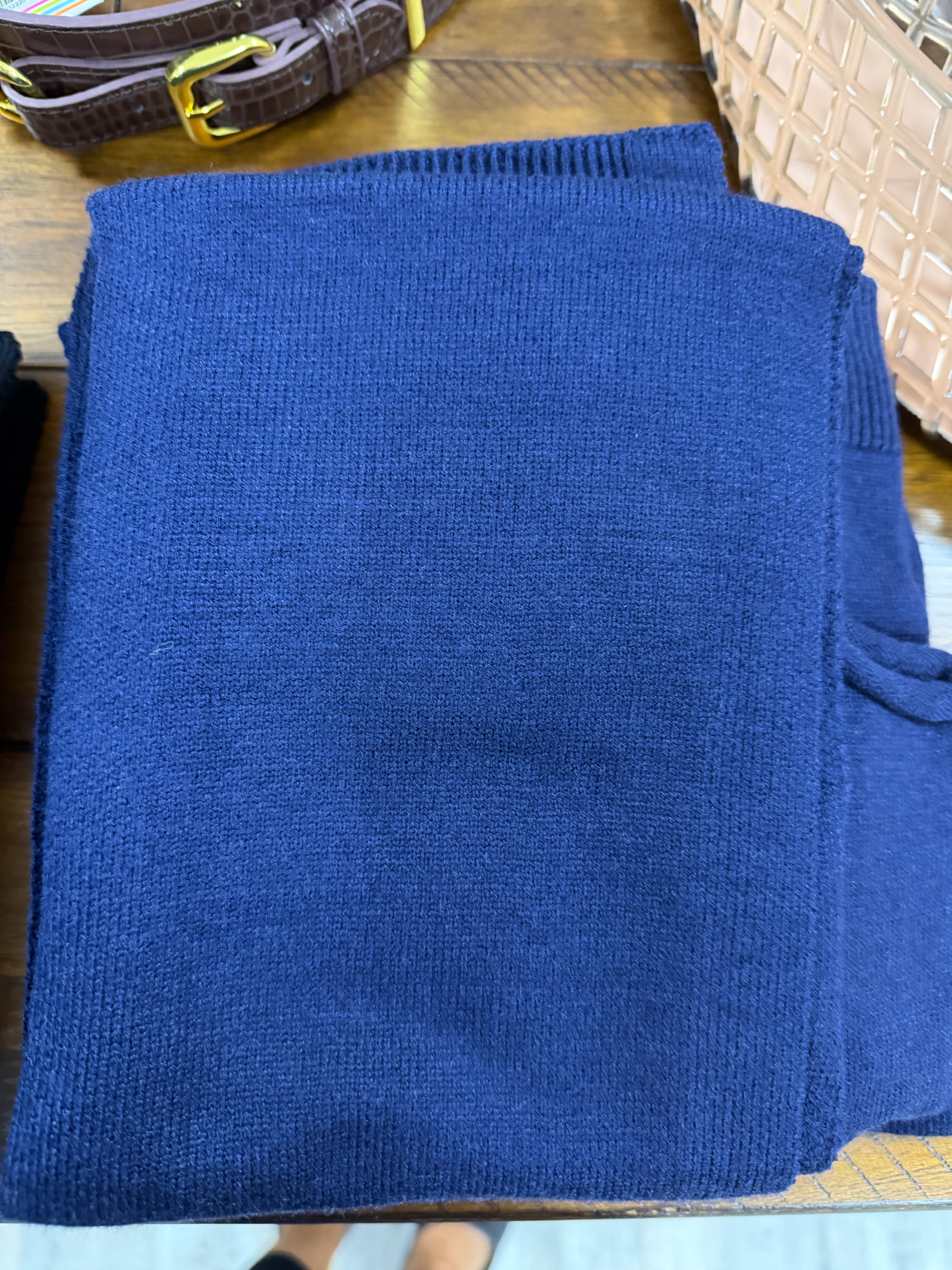 Preppy mock sweater wrap