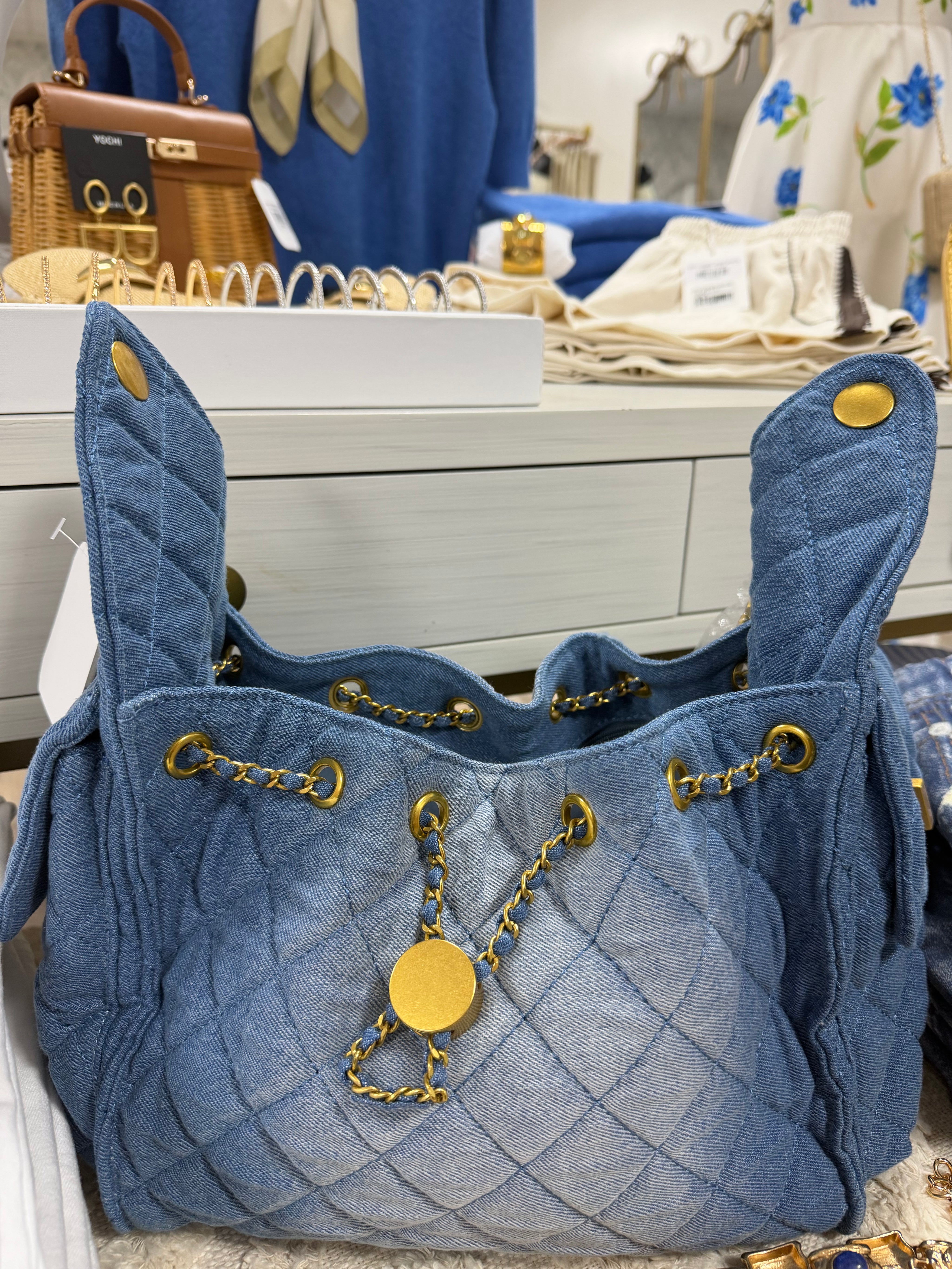 Amelia denim bag