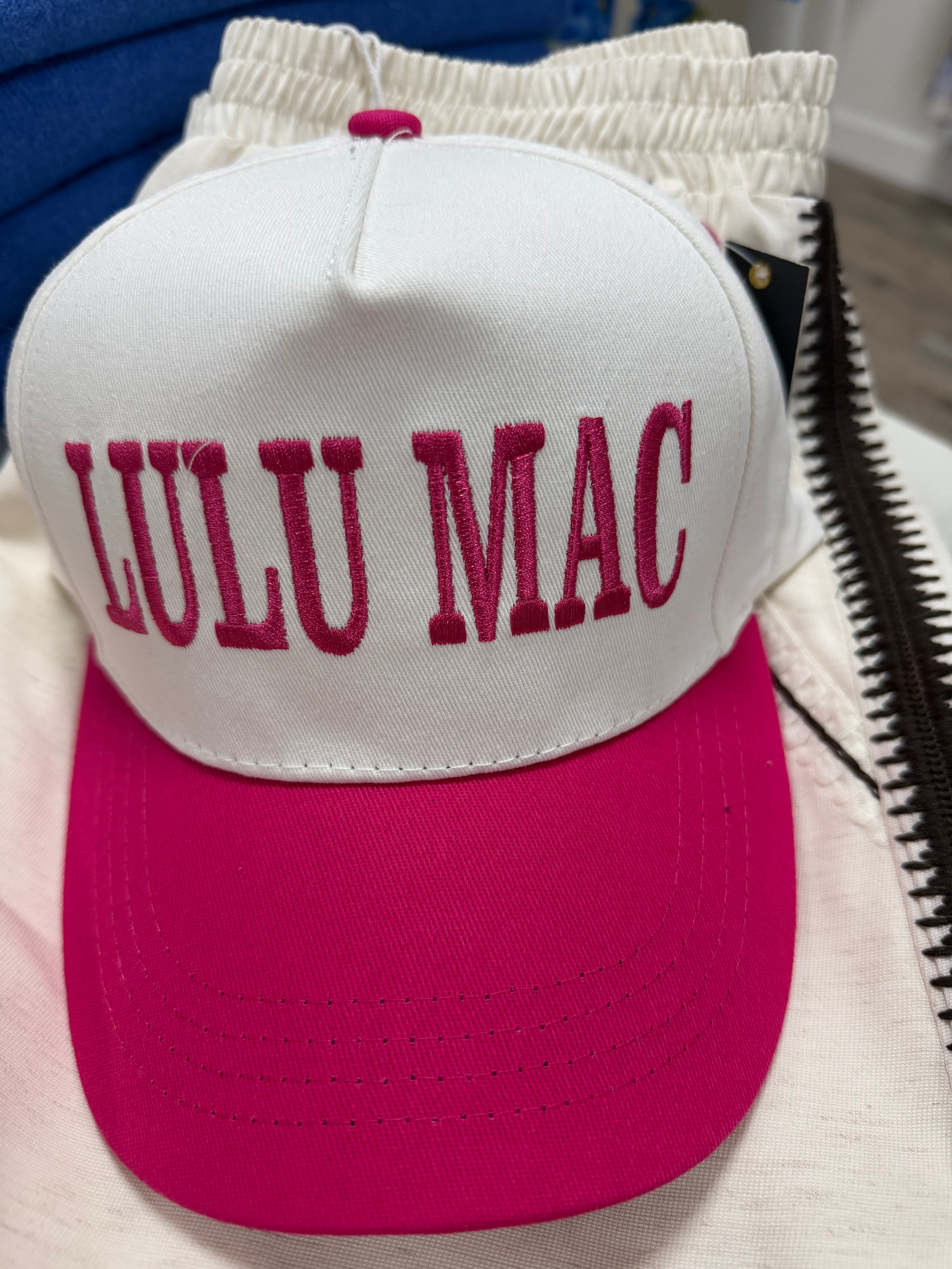 Lulu Mac caps