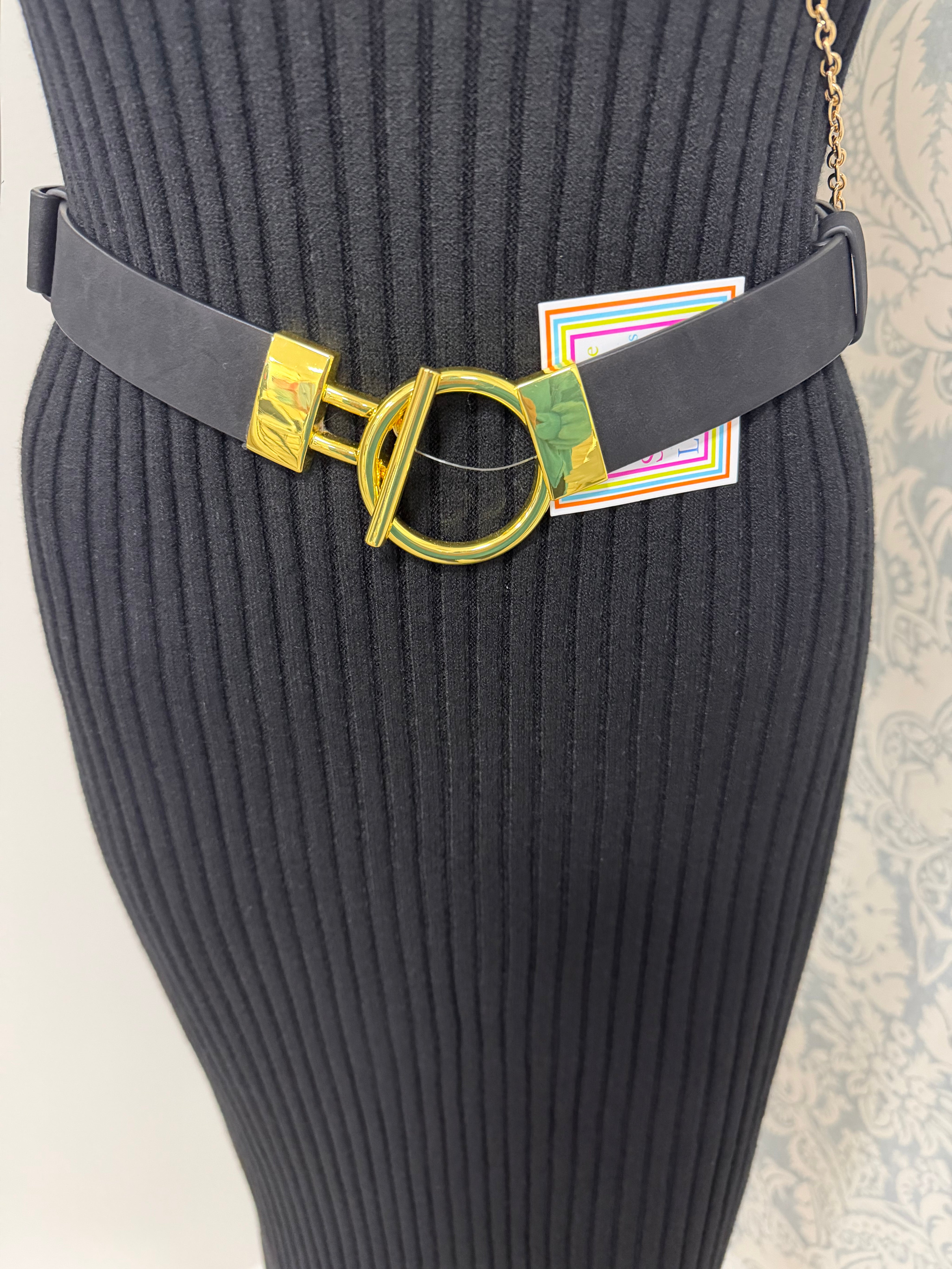 Gretchen Scott black Aphrodite belt